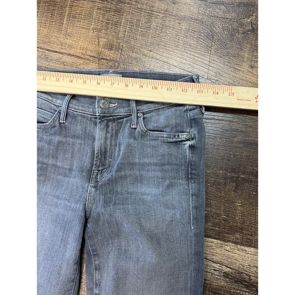 MOTHER The Rascal Ankle Snippet Jeans In Makin’ The Grade - Gray - Size 26 - Picture 3 of 9